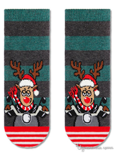 Носки CONTE, цвет темно-бирюзовый