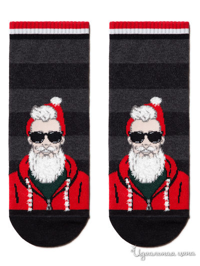 Носки CONTE, цвет темно-серый