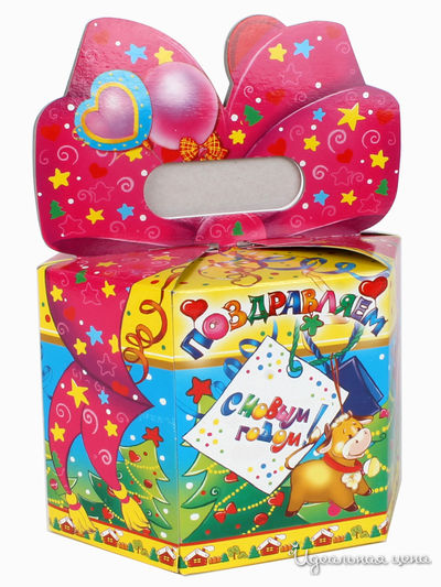 Сладкий новогодний подарок "Сюрпризик от Борьки", 400 г Алёнкины сладости