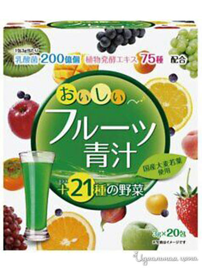 Аодзиру с бактериями и ферментами с фруктовым вкусом Yuwa, цвет Мультиколор