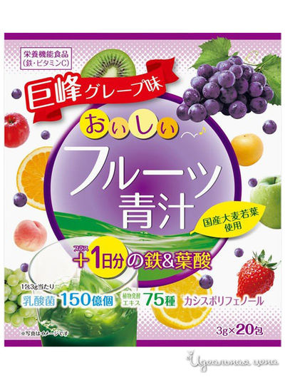 Аодзиру с железом и фолиевой кислотой Yuwa, цвет Мультиколор