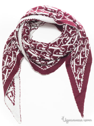 Палантин, 68*197 см Vera Victoria Vito, цвет бордовый