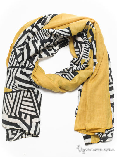 Палантин, 90*180 см Vera Victoria Vito, цвет желтый