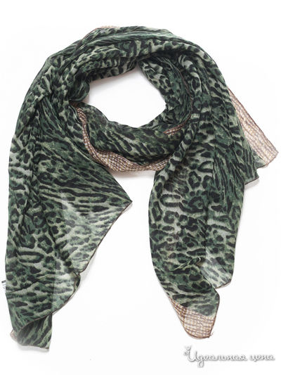 Палантин, 90*180 см Vera Victoria Vito, цвет зеленый