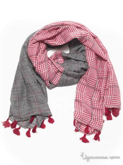 Палантин, 90*180 см Vera Victoria Vito, цвет красный