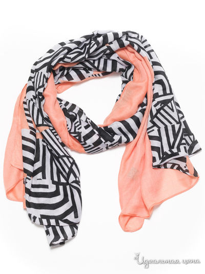 Палантин, 90*180 см Vera Victoria Vito, цвет оранжевый