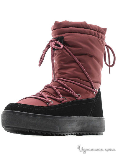 Дутики Mon Ami, цвет бордовый