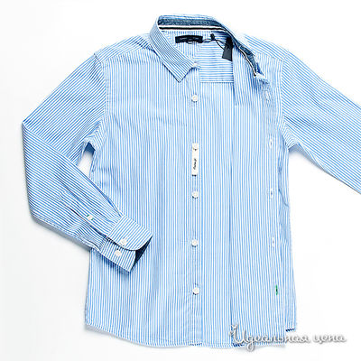 Рубашка Tommy Hilfiger для мальчика, принт голубая полоска