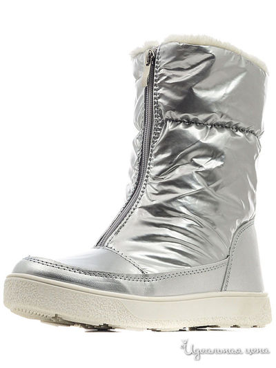 Дутики Mon Ami, цвет серебряный