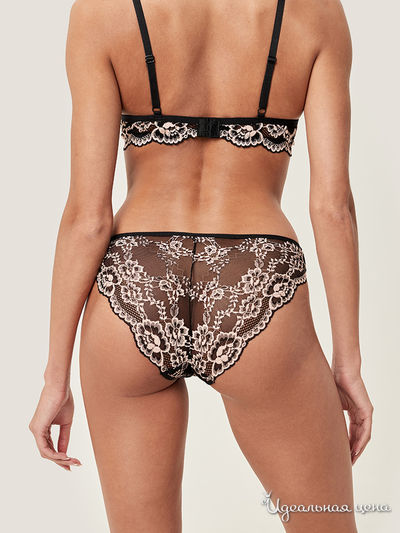 Трусы-хипстеры Sensera, цвет черный