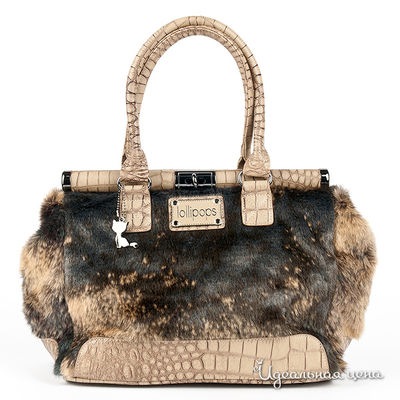 Сумка Lolipops, цвет цвет бежево-коричневый