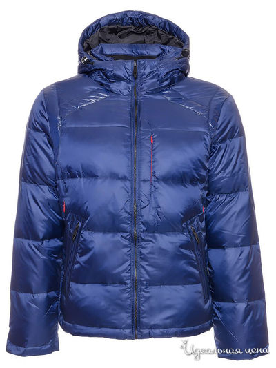 Пуховик Bennib, цвет синий