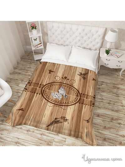 Покрывало "Мотивы дерева", Евро Сирень, цвет мультиколор