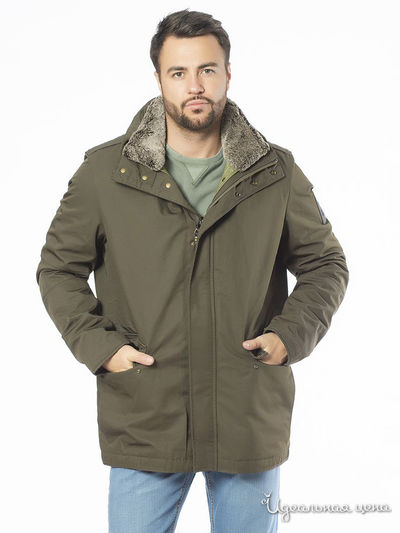 Парка Strellson, цвет хаки