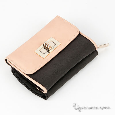 Кошелек Lolipops, цвет цвет черный / бежевый