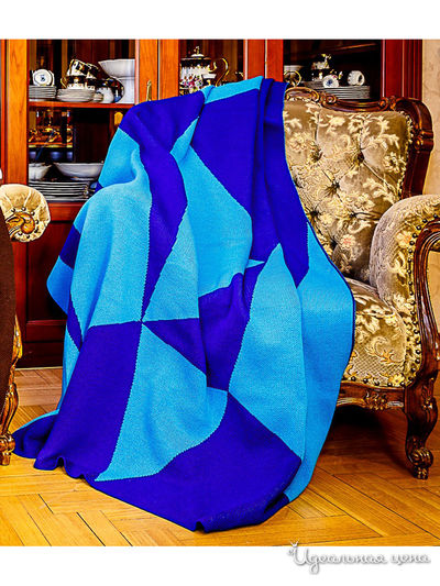 Плед, 145*200 см Veronika Style, цвет бирюзовый