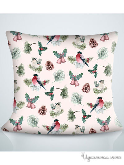 Подушка декоративная, 40*40 см Сирень, цвет мультиколор