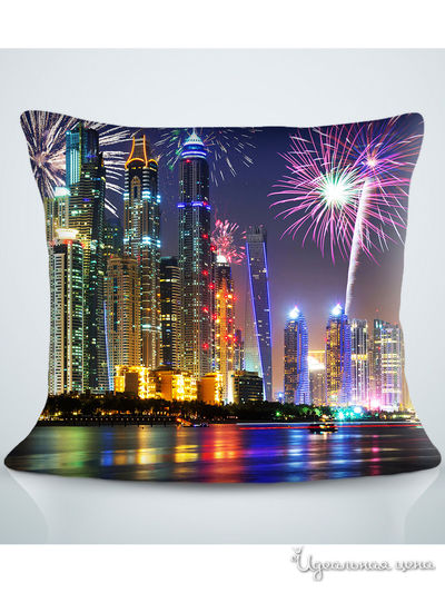 Подушка декоративная, 40*40 см Сирень, цвет мультиколор