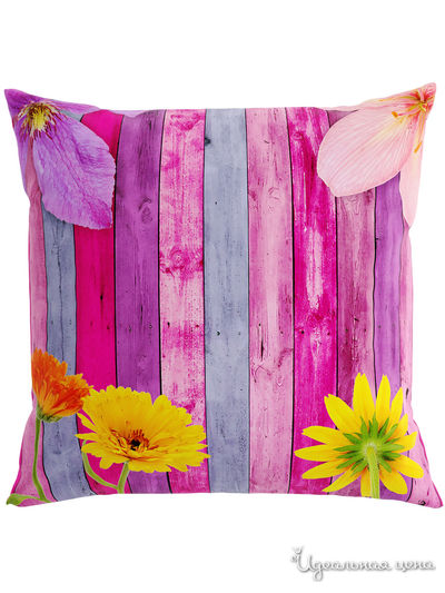 Подушка декоративная, 40*40 см Сирень, цвет мультиколор