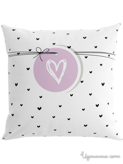 Подушка декоративная, 40*40 см Сирень, цвет мультиколор