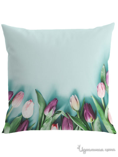 Подушка декоративная, 40*40 см Сирень, цвет мультиколор