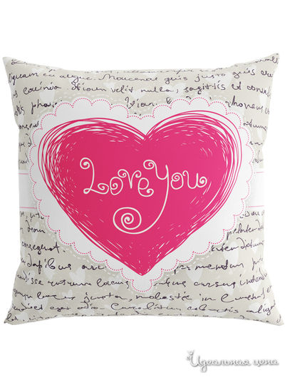 Подушка декоративная, 40*40 см Сирень, цвет мультиколор