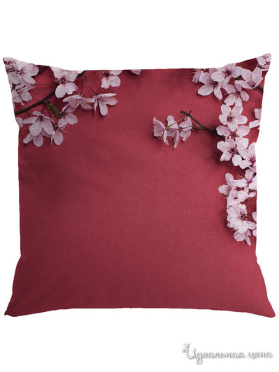 Подушка декоративная, 40*40 см Сирень, цвет мультиколор