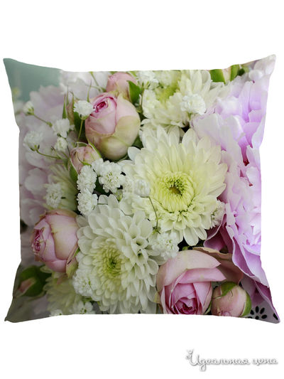 Подушка декоративная, 40*40 см Сирень, цвет мультиколор