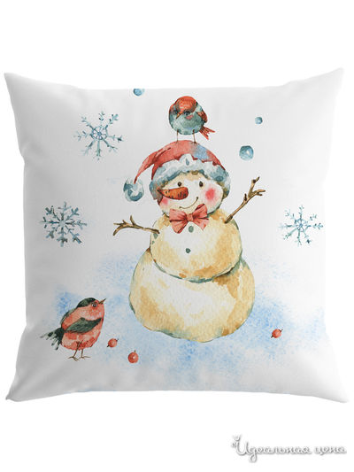 Подушка декоративная, 40*40 см Сирень, цвет мультиколор