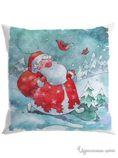 Подушка декоративная, 40*40 см Сирень, цвет мультиколор