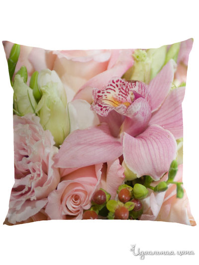Подушка декоративная, 40*40 см Сирень, цвет мультиколор