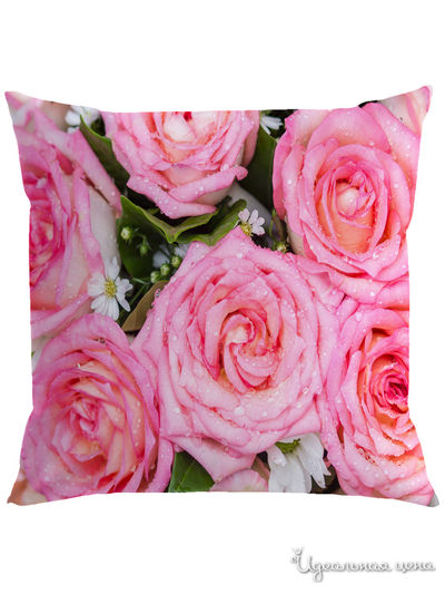 Подушка декоративная, 40*40 см Сирень, цвет мультиколор