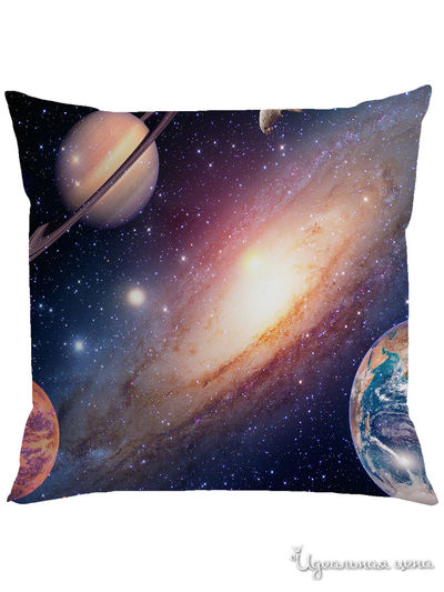 Подушка декоративная, 40*40 см Сирень, цвет мультиколор