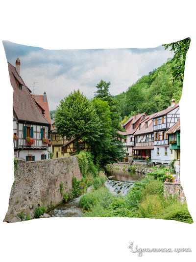 Подушка декоративная, 40*40 см Сирень, цвет мультиколор