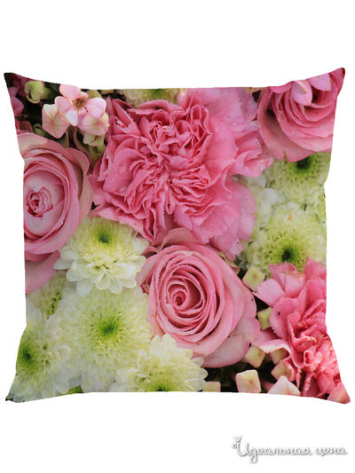 Подушка декоративная, 40*40 см Сирень, цвет мультиколор