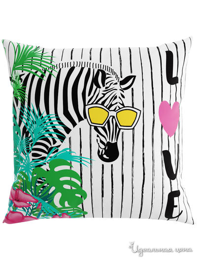 Подушка декоративная, 40*40 см Сирень, цвет мультиколор