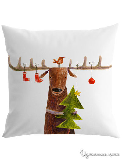 Подушка декоративная, 40*40 см Сирень, цвет мультиколор