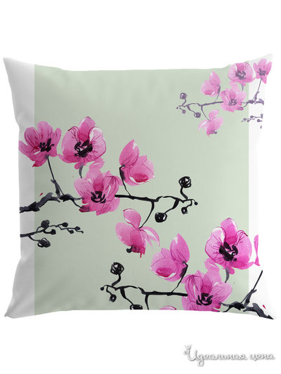 Подушка декоративная, 40*40 см Сирень, цвет мультиколор