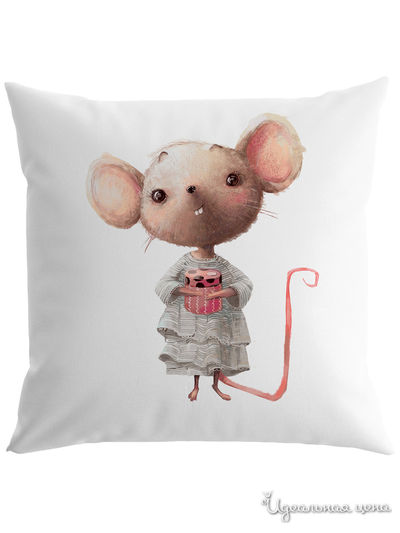 Подушка декоративная, 40*40 см Сирень, цвет мультиколор