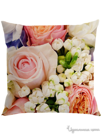 Подушка декоративная, 40*40 см Сирень, цвет мультиколор