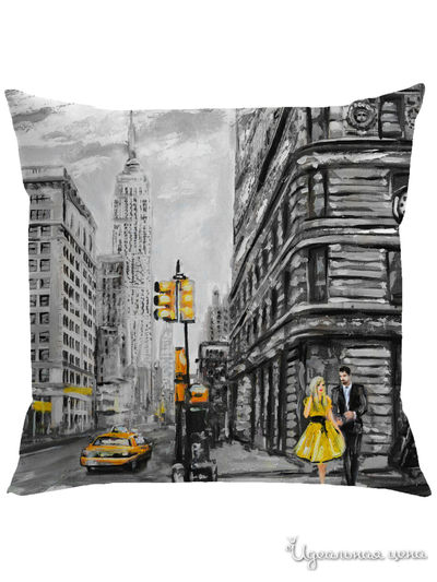 Подушка декоративная, 40*40 см Сирень, цвет мультиколор