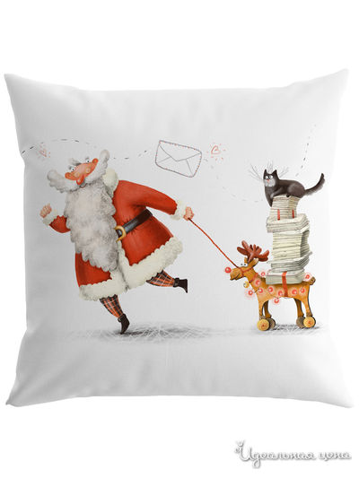 Подушка декоративная, 40*40 см Сирень, цвет мультиколор