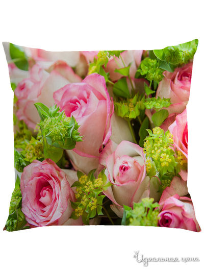 Подушка декоративная, 40*40 см Сирень, цвет мультиколор