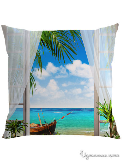 Подушка декоративная, 40*40 см Сирень, цвет мультиколор