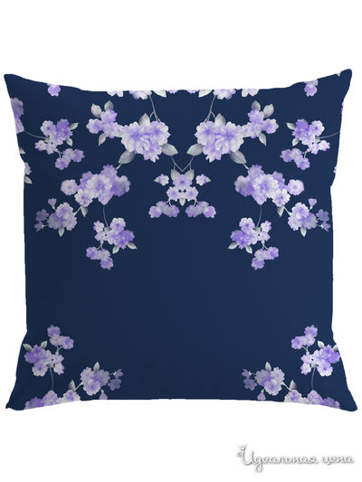 Подушка декоративная, 40*40 см Сирень, цвет мультиколор
