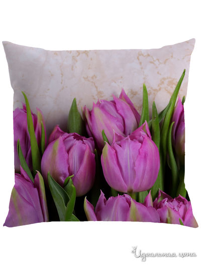 Подушка декоративная, 40*40 см Сирень, цвет мультиколор