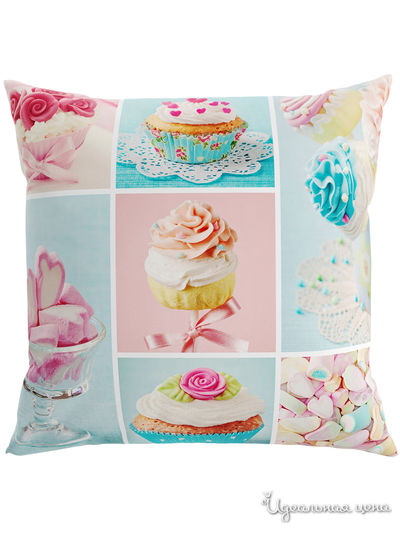 Подушка декоративная, 40*40 см Сирень, цвет мультиколор