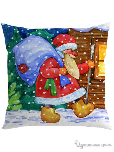 Подушка декоративная, 40*40 см Сирень, цвет мультиколор