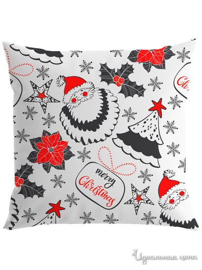 Подушка декоративная, 40*40 см Сирень, цвет мультиколор