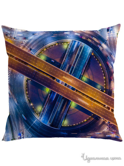 Подушка декоративная, 40*40 см Сирень, цвет мультиколор